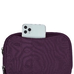 Travelon Runways Anti-Theft Double Compartment Tablet Crossbody Plum 43714 - ORDER NOW FOR DELIVERY IN MAY 2026 - 3