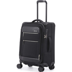 Qantas Melbourne Small/Cabin 56cm Softside Suitcase Black QF24S