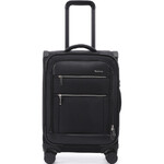 Qantas Melbourne Small/Cabin 56cm Softside Suitcase Black QF24S - 1