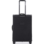 Qantas Melbourne Medium 67cm Softside Suitcase Black QF24M - 2