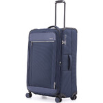 Qantas Melbourne Large 79cm Softside Suitcase Navy QF24L