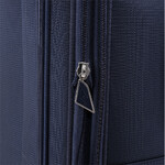 Qantas Melbourne Large 79cm Softside Suitcase Navy QF24L - 7