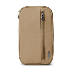 Travelon RFID Blocking Family Passport Wallet Latte 43705 - ORDER NOW FOR DELIVERY IN MAY 2026