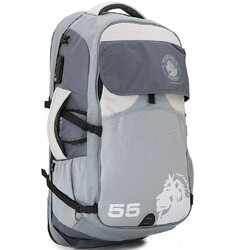 Numinous Globepacs Anti-Theft 55L Travel Backpack Grey GLO55