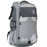 Numinous Globepacs Anti-Theft 65L Travel Backpack Grey GLO65