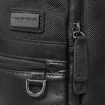 Numinous Smart 14.1” Laptop Leather Backpack Black N4401  - 8