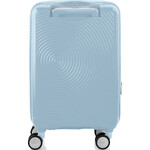 American Tourister Curio Book Opening Small/Cabin 55cm Hardside Suitcase Summit Blue 53568 - 2
