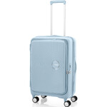 American Tourister Curio Book Opening Medium 68cm Hardside Suitcase Summit Blue 53569