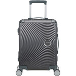 American Tourister Soundbox ALU Small/Cabin 55cm Hardside Suitcase Brushed Anthracite 55707 - 1