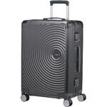 American Tourister Soundbox ALU Medium 68cm Hardside Suitcase Brushed Anthracite 55710