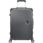 American Tourister Soundbox ALU Medium 68cm Hardside Suitcase Brushed Anthracite 55710 - 1