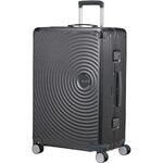 American Tourister Soundbox ALU Large 77cm Hardside Suitcase Brushed Anthracite 55711