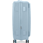 American Tourister Curio Book Opening Hardside Suitcase Set of 3 Summit Blue 53568, 53569, 53570 with FREE Digital Luggage Scale 12775 - 4