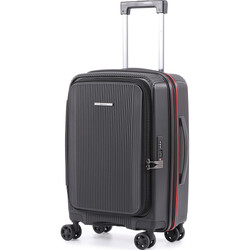 Qantas Mascot Small/Cabin 53cm Hardside Suitcase Black QF32S
