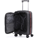 Qantas Mascot Small/Cabin 53cm Hardside Suitcase Black QF32S - 5