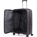Qantas Mascot Large 76cm Hardside Suitcase Black QF32L - 5