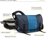 Timbuk2 Classic 13.3” Laptop Small Messenger Bag Grey 122S - 4