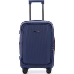 Qantas Mascot Small/Cabin 53cm Hardside Suitcase Blue QF32S - 1