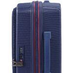 Qantas Mascot Small/Cabin 53cm Hardside Suitcase Blue QF32S - 6
