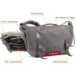Timbuk2 D-Lux 15.6” Laptop & Tablet Medium Messenger Bag Grey 157M - 4