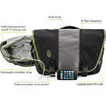 Timbuk2 Power Commute 15.6” Laptop & Tablet Messenger Bag Black 407M - 7