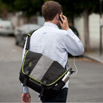 Timbuk2 Power Commute 15.6” Laptop & Tablet Messenger Bag Black 407M - 8