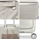Samsonite Paralux Medium 67cm Hardside Suitcase Stone Grey 56525 - 8