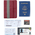Travelon RFID Blocking Flap Passport Holder Cranberry 43703 - ORDER NOW FOR DELIVERY IN AUGUST 2026 - 6