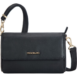 Travelon Addison Anti-Theft Convertible Belt Bag Black 43556