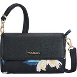 Travelon Addison Anti-Theft Convertible Belt Bag Midnight Floral 43556