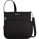 Travelon Classic Anti-Theft North/South Crossbody Bag Black 43310