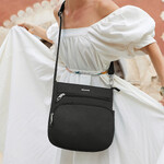 Travelon Classic Anti-Theft North/South Crossbody Bag Black 43310 - 5