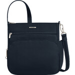 Travelon Classic Anti-Theft North/South Crossbody Bag Midnight 43310
