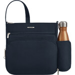 Travelon Classic Anti-Theft North/South Crossbody Bag Midnight 43310 - 4