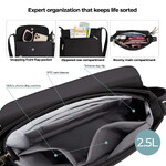Travelon Classic Anti-Theft Mini Shoulder Bag Black 42459 - 3