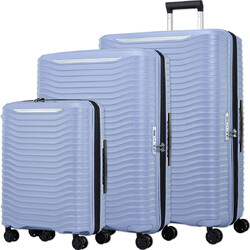 Samsonite Upscape Hardside Suitcase Set of 3 Pearl Lilac 43108, 43110, 43111 with FREE Digital Luggage Scale 12775