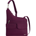 Travelon Classic Anti-Theft Crossbody Bag Burgundy 42373