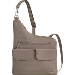 Travelon Classic Anti-Theft Crossbody Bag Hazelnut 42373