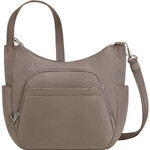 Travelon Classic Anti-Theft Bucket Crossbody Bag Hazelnut 42757
