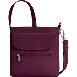Travelon Classic Anti-Theft Mini Shoulder Bag Burgundy 42459