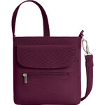 Travelon Classic Anti-Theft Mini Shoulder Bag Burgundy 42459
