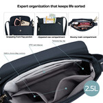 Travelon Classic Anti-Theft Mini Shoulder Bag Midnight 42459 - 3
