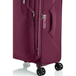 American Tourister Applite 5 Medium 72cm Softside Suitcase Burgundy 53198 - 7