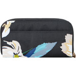 Travelon RFID Blocking Double Zip Clutch Wallet Midnight Floral 43399 - 1