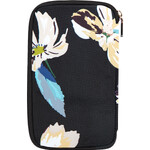 Travelon RFID Blocking Family Passport Wallet Midnight Floral 43402 - 1