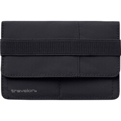 Travelon RFID Blocking Flap Passport Holder Black 43703