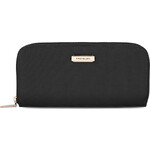 Travelon RFID Blocking Single Zip Wallet Black 43398
