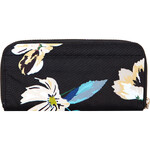 Travelon RFID Blocking Single Zip Wallet Midnight Floral 43398 - 1