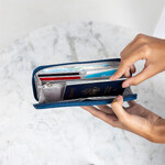 Travelon RFID Blocking Single Zip Wallet Ocean 43398 - 2