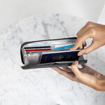 Travelon RFID Blocking Single Zip Wallet Smoke 43398 - 2